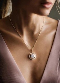Diamond jewelry luxury and fashion jewelry. ai generative, AI generated