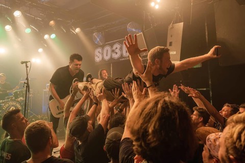 Crowdsurfer at Less Thank Jake live at Berlin SO36 on 31.07.2024