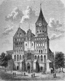 Königsberg Cathedral, Königsberg, in today's Kaliningrad is an architectural monument of brick