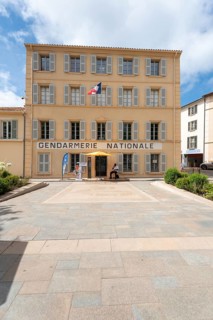 Museum of the gendarmerie and cinema, the French actor Louis de Funes shot films here such as The