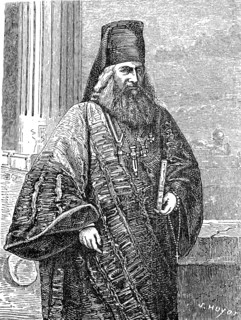 Archimandrite, Head of a monastery, here on Mount Athos, Greece / Archimandrite, Vorsteher eines