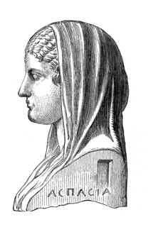 Aspasia, c. 470 BC, c. 420 BC, a Greek philosopher, orator and the second woman of Pericles,