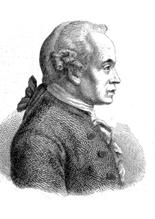 Immanuel Kant, 22 April 1724, 12 February 1804, a German philosopher of the Enlightenment,