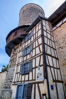 Thieves' Tower, Upper Town Wall, Isny, Baden-Württemberg, Germany, Europe