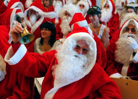 Berlin, 28 November 2009, General Assembly of the Father Christmases and Angels of the