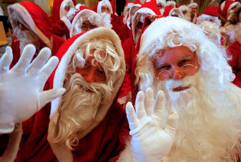 Berlin, 28 November 2009, General Assembly of the Father Christmases and Angels of the