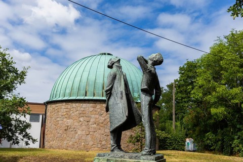 The public observatory Adolph Diesterweg or Sternwarte Radebeul is an observatory and planetarium