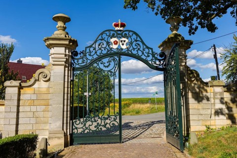 Proschwitz Castle is a castle in the neo-baroque style in the Meissen district of Proschwitz, which