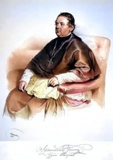 Johann Baptist Stankovits (d.1848), Bishop of Raab (Györ), Historical, digitally restored