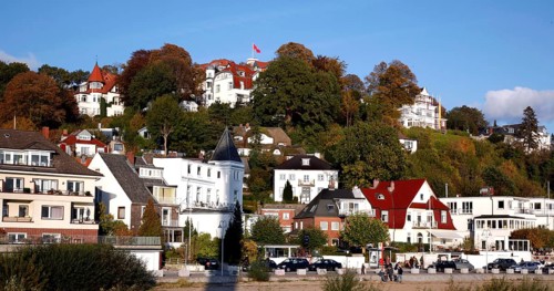 Hamburg, 18 October 2009, Blankenese, Hamburg, Germany, Europe