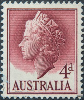 Queen Elizabeth II (1926, 2022) of Great Britain. Portrait on Austrian postage stamp