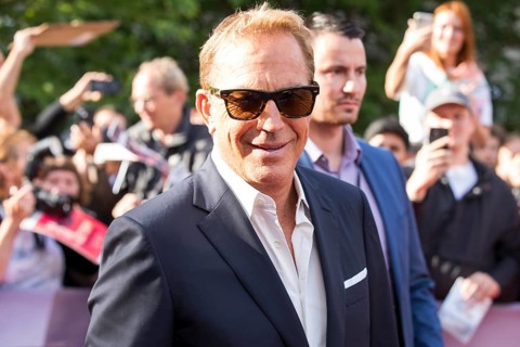 Kevin Costner at the premiere of Horizon in Berlin's Zoo Palast on 04/08/2024