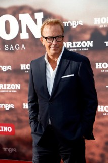 Kevin Costner at the German premiere of Horizont at the Zoo Palast in Berlin on 4 August 2024