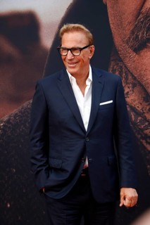 Kevin Costner at the German premiere of Horizont at the Zoo Palast in Berlin on 4 August 2024