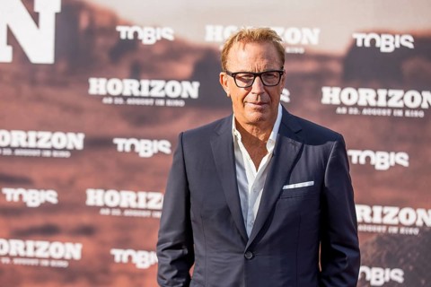 Kevin Costner at the premiere of Horizon in Berlin's Zoo Palast on 04/08/2024