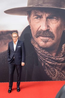 Kevin Costner at the premiere of Horizon in Berlin's Zoo Palast on 04/08/2024