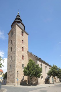 Baroque Trinity Church, Sondershausen, Thuringia, Germany, Europe
