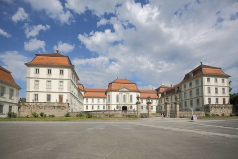 Baroque Schloss Fasanerie, Eichenzell, Hesse, Germany, Europe