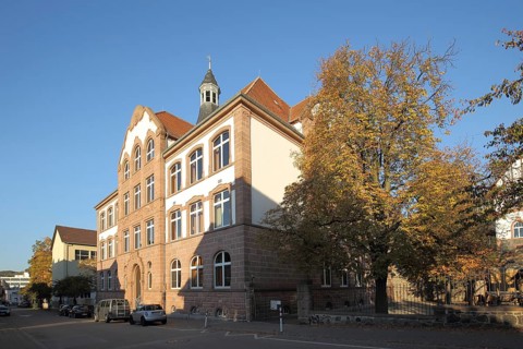 Pestalozzi School, Weinheim, Bergstrasse, Baden-Württemberg, Germany, Europe
