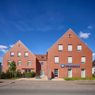 Branch of Volksbank Nottuln eG in the Appelhülsen district, Nottuln, Münsterland, Coesfeld