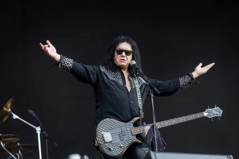 Gene Simmons at the Wacken Open Air in Wacken. The traditional metal festival will take place from