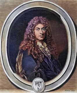 Jean Baptiste Lully, born Giovanni Battista Lulli (1632-1687), was an Italian-born composer who