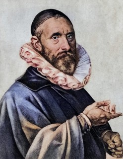 Jan Pieterszoon Sweenlinck (1562-1621), Dutch composer and organist at the Old Church in Amsterdam,