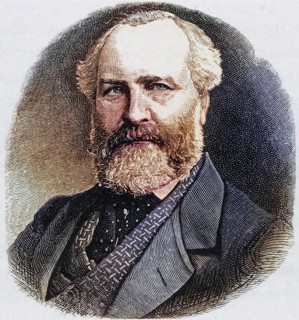 Thomas Davidson (1817-1885), British palaeontologist. From The Life of Sir Roderick I. Murchison by