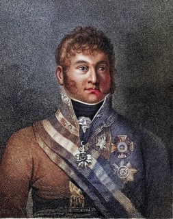 Karl Philipp Prince von Schwarzenberg (1771-1820) Austrian soldier and diplomat: General 1810: