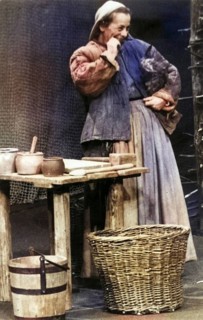 Bertholt Brecht (1898-1956) German playwright and poet. Production of his play Mother Courage by
