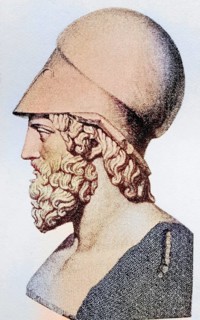 Themistocles, ca. 524 to 459 BC Athenian politician and general. From the book History of the World