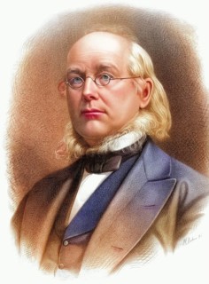 Horace Greeley 1811 to 1872, American newspaper editor, politician and founder of the Liberal