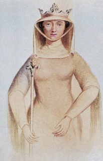 Isabella of France, c. 1295 to 1358, also known as the She-Wolf of France, Queen of Edward II of