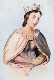 Eleanor of Provence, ca. 1223 to 1291, Queen of King Henry III of England. From the book Our Queen