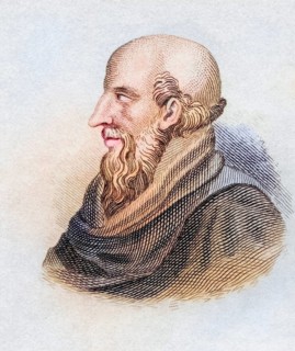 Chrysippus of Soli, born around 280 BC, died 207 BC, Greek Stoic philosopher. From the book Crabbes