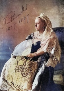 Queen Victoria, 1819-1901, the authorised photograph for the Diamond Jubilee of 1897, from the book
