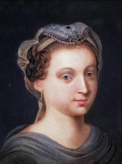 Mary Stuart, 1542-1587, also Mary Stuart, daughter of James V, King of Scotland. At the age of 16,