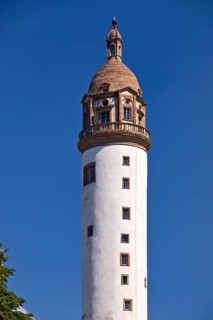 Castle tower, Höchster Schloss or Altes Schloss Höchst, Frankfurt-Höchst, Frankfurt am Main, Hesse,