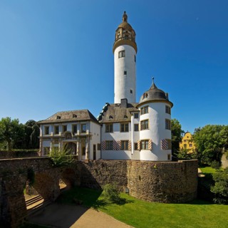 Höchster Schloss or Altes Schloss Höchst, Frankfurt-Höchst, Frankfurt am Main, Hesse, Germany,