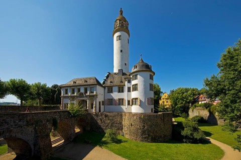 Höchster Schloss or Altes Schloss Höchst, Frankfurt-Höchst, Frankfurt am Main, Hesse, Germany,