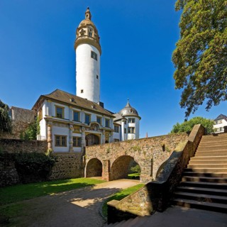 Höchster Schloss or Altes Schloss Höchst, Frankfurt-Höchst, Frankfurt am Main, Hesse, Germany,