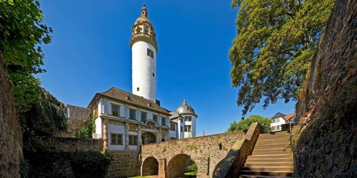 Höchster Schloss or Altes Schloss Höchst, Frankfurt-Höchst, Frankfurt am Main, Hesse, Germany,