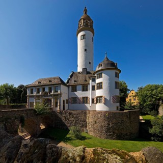 Höchster Schloss or Altes Schloss Höchst, Frankfurt-Höchst, Frankfurt am Main, Hesse, Germany,