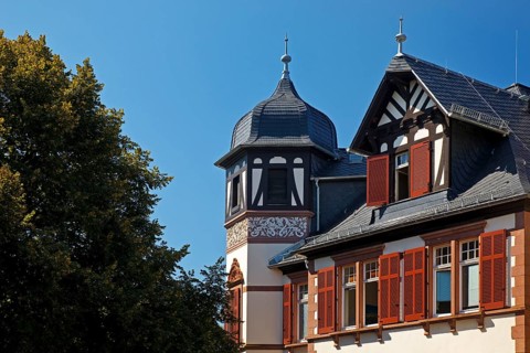 Beautiful, heritage-protected house in Frankfurt-Hoechst, Frankfurt am Main, Hesse, Germany, Europe