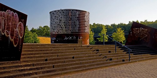 Westpark, industrial heritage, Bochum, Ruhr area, North Rhine-Westphalia, Germany, Europe