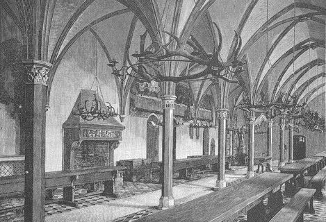 St Mary's Castle, Malborku, a medieval castle of the Teutonic Order built in the 13th century on