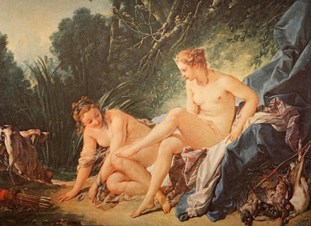 Painting by François Boucher (born 29 September 1703 in Paris. died 30 May 1770 in Paris), French