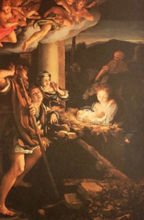 Painting by Antonio da Correggio (born August 1489 in Correggio, died 5 March 1534 in Correggio),