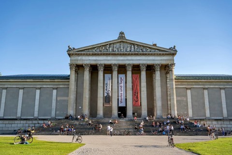 Museum Staatliche Antikensammlung am Königsplatz, Kunstareal Munich, Munich, Bavaria, Germany,