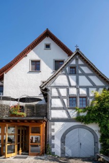 Historic half-timbered building, Ittingen Charterhouse, Warth-Weiningen near Frauenfeld, Canton